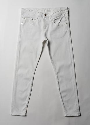 R13 boy skinny jeans white cotton [pwh017316]