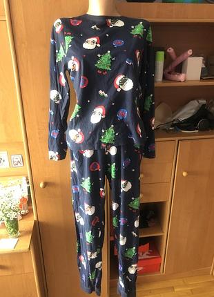 Пижама, комплект, костюм, 100% коттон, м. primark