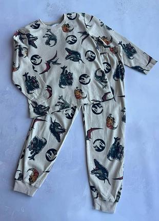 Пижама на мальчика демисезонная jurassic world primark р.92 см, 104 см