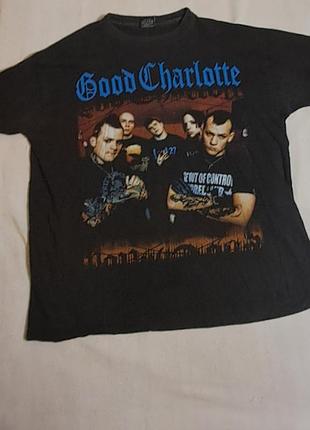 Футболка рок группы good charlotte
