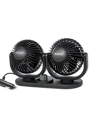 Вентилятор подвійний сферичний 12v 4" (2шв)