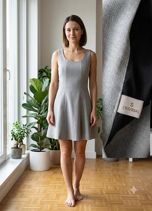 👗 елегантна сіра сукня h&m (розмір s)