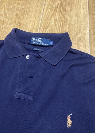 Оригінальне поло polo ralph lauren custom fit / футболка ральф лорен m