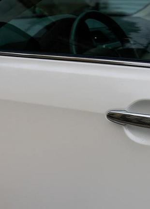 Накладки на ручки (4 шт, нерж) carmos, турецька сталь для toyota camry 2006-2011 рр