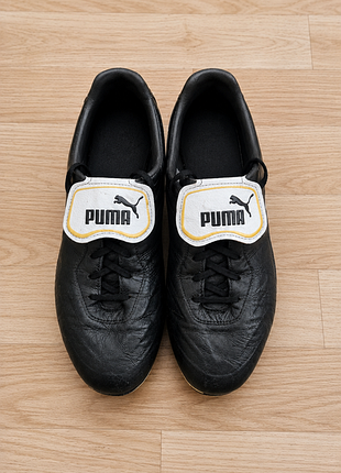 Бутси футбольні puma king чорні