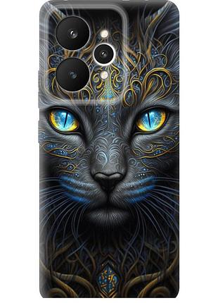 Чехол силиконовый на телефон realme 15 / 15 pro кошка "5548u-4137-58250"