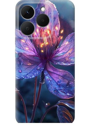 Чехол силиконовый на телефон realme 15t 5g магический цветок "6038u-4159-58250"