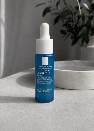 Миниатюра 10ml. la roche-posay hyalu b5 serum увлажняющая сыворотка с гилауроновой кислой