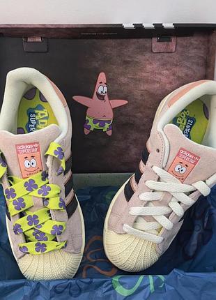 Кросівки adidas superstar patrick star x spongebob