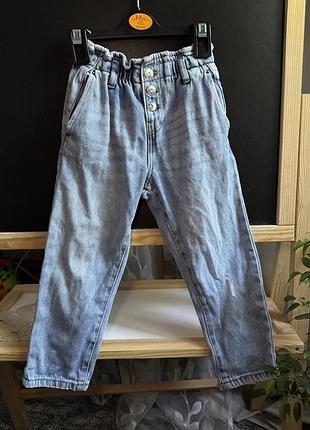 Джинси мом zara 104р
