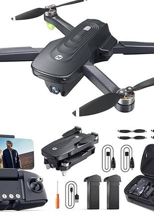 Складной квадрокоптер holy stone hs175d с gps и 4k камерой