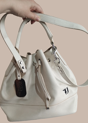 Сумка trussardi шкіра