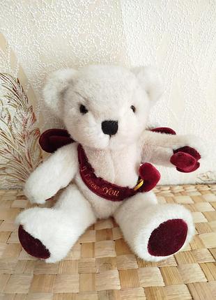 М'яка іграшка ведмедик keel toys cupid bear білий