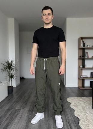 🌿 чоловічі спортивні штани (olive/khaki) — розмір m