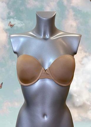 Базовый оригинальный телесный (бежевый) лифчик  victoria’s secret