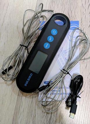 Кулинарный bluetooth-термометр для мяса inkbird iht-2pb