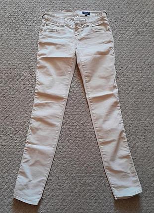 Джинсы бежевые женские (skinny) от aj armani jeans 27размер оригинал