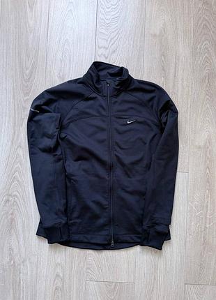 Спортивна кофта олімпійка nike dri-fit zip jacket (розмір l) оригінал