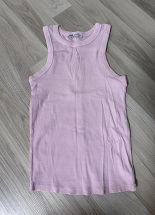 Майка zara з потертостями