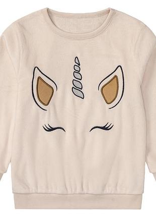 Світшот плюшевий для дівчинки lupilu lycra® 431183 122-128 см (6-8 years) рожевий