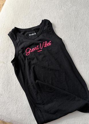 Спортивна майка reebok great vibes