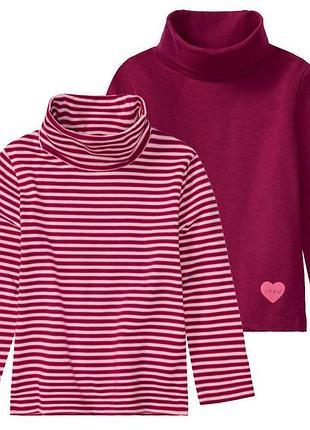 Гольф-водолазка набор 2 шт. для девочки lupilu lycra® 393131 110-116 см (4-6 years) комбинированный