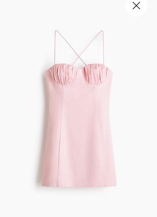 Сукня рожева h&m 4