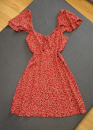 Сукня zara, з квітковим принтом, коротка сукня zara