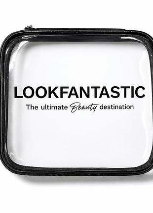 Косметичка прозрачная вместительная lookfantastic