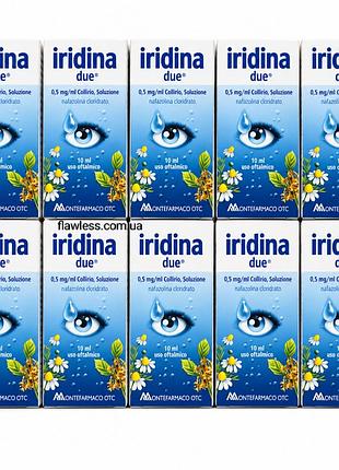 Капли для глаз иридина iridina due