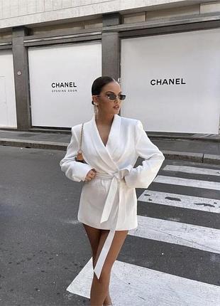 🐇 пиджак с поясом от zara