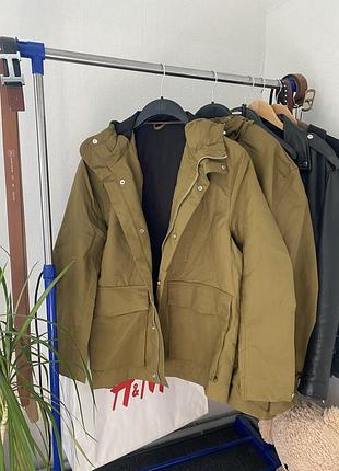 Вітровка h&m water repellent парка куртка унісекс 1180