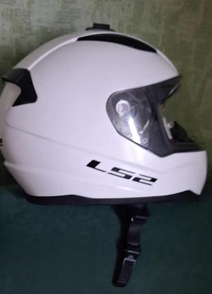 Шолом ls2 rapid solid white