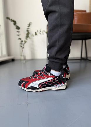 A$ap rocky x inhale distressed pack black pop red