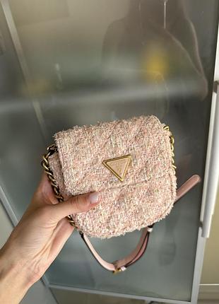 Сумка guess рожева