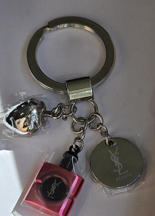 Оригінал підвіска брелок yves saint laurent black opium pink glaze 8