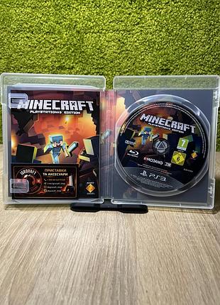 Minecraft playstation 3 edition — игра для playstation 3 ps3 в отличном состоянии. 2