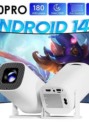 Обновленная версия проектора hy320 hongtop p30 pro проектор android 12, wifi 2