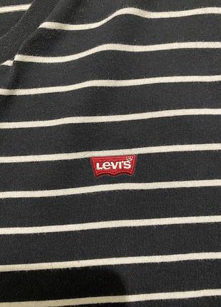 Оригинальная футболка levis в полоску xl / мужская футболка левайс levi's 4