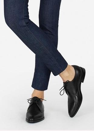 Шкіряні туфлі дербі 9,5 р. 26 см everlane італія оригінал натуральна шкіра