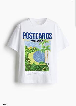 Футболка h&m з принтом 12939671 4