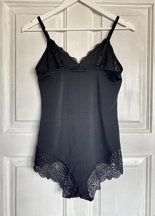 Боди с утяжкой женский черный h&amp;m eur 44-46/l 6