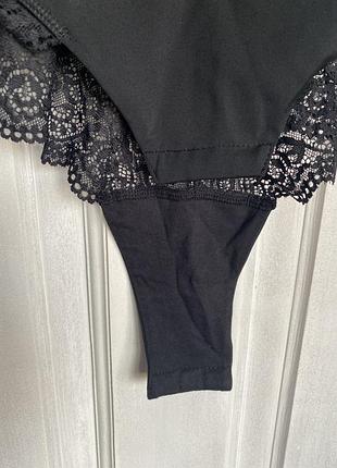 Боди с утяжкой женский черный h&amp;m eur 44-46/l 8