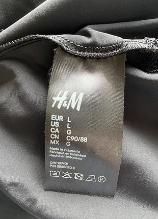 Боди с утяжкой женский черный h&amp;m eur 44-46/l 9