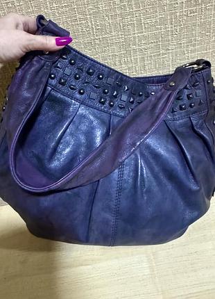 Сумка-хобо lakeland leather , с эффектом деграде 3