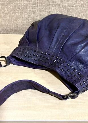 Сумка-хобо lakeland leather , с эффектом деграде 2