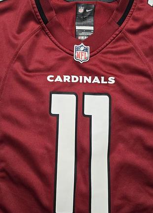 Американский футбол nike larry fitzgerald arizona cardinals #11 on field jersey 6