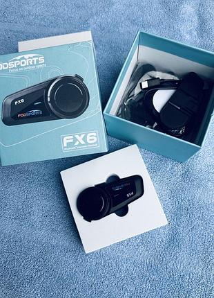 Fodsports fx6 — bluetooth інтерком для мотоциклетного шолома