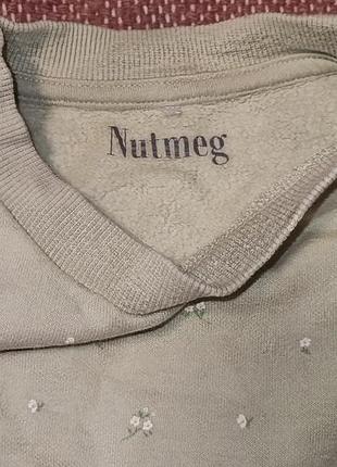 Теплая кофта для девочки nutmeg 2-3 года 4