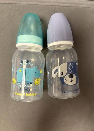 Дитячі плашечки для годування canpol babies 120 мл